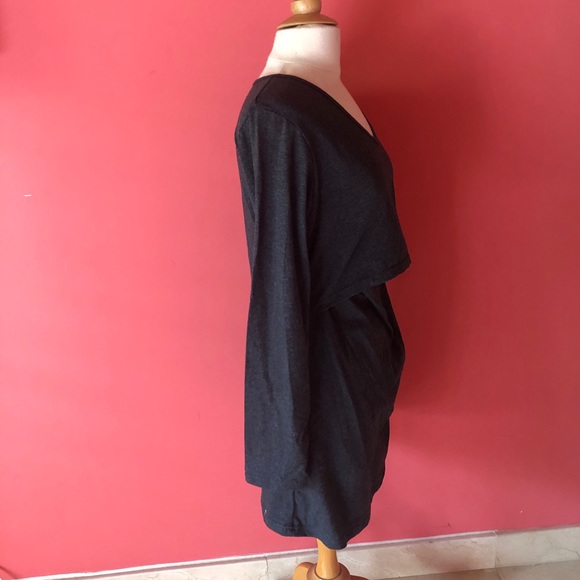 NWT Nurture-Elle Gray Dress - Picture 2 of 9